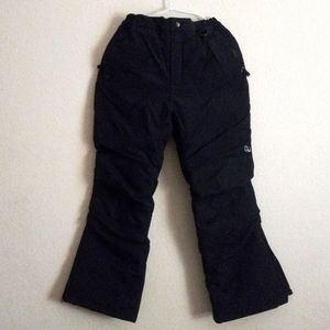 LAND'S END Squall Grow-A-Long Snow / Ski Pants / Size 10 / Black